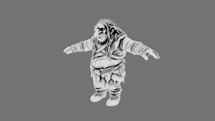 norse troll base – Modello 3D gratuito STL