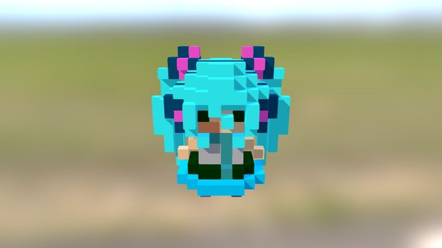 Miku 3D Model