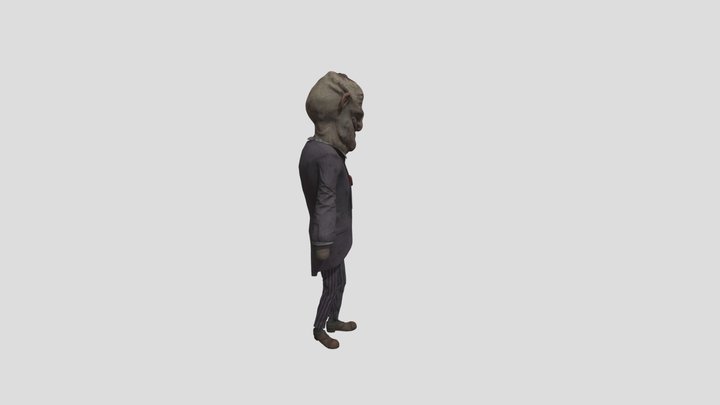 little-nightmares-3-big-kin 3D Model
