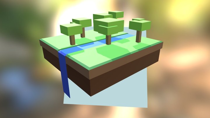 First Try LowPoly ! 3D Model