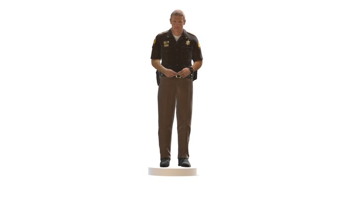 officer 3D Model