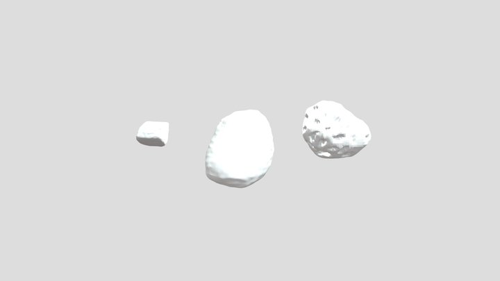 Three Rocks Final 3D Model