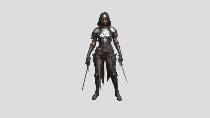 Princess Lysara of Eldoria👑 3D Model