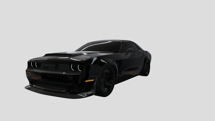 My Mopar Dodge Challenger SRT DEMON 3D Model