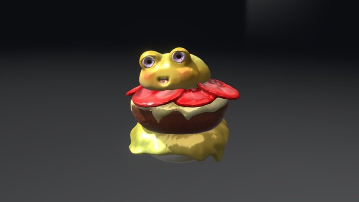 Burger Kun 3D Model