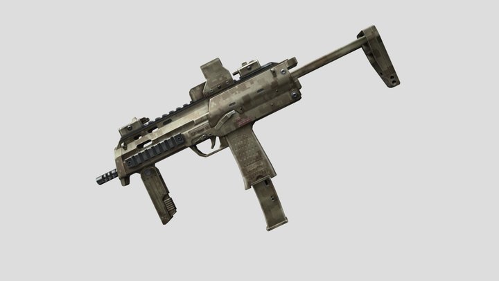 Mp7a1 3D models - Sketchfab