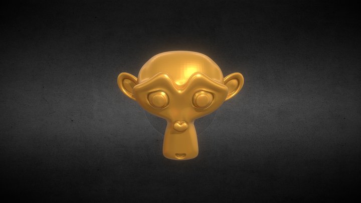 Monkey 3D Model