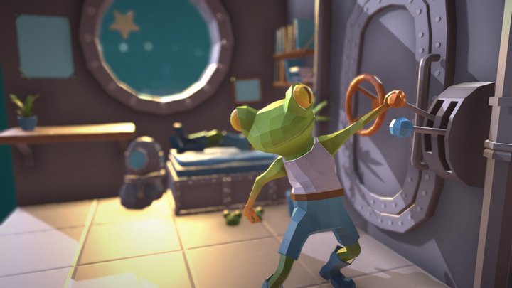 low_poly_room 3D Model