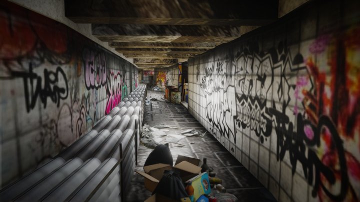 old metro tunnel FREE – Modèle 3D gratuit STL