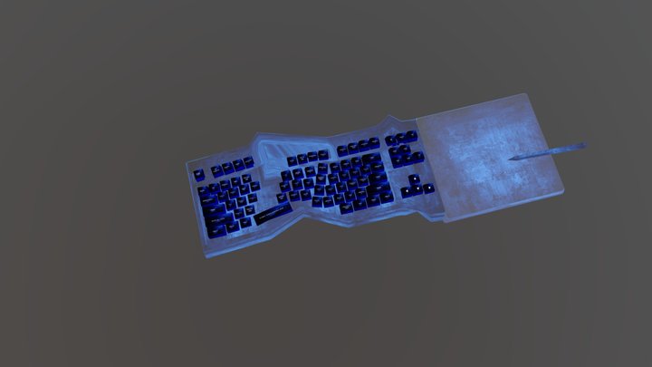 EasyDraw_Keyboard Model 3D Model