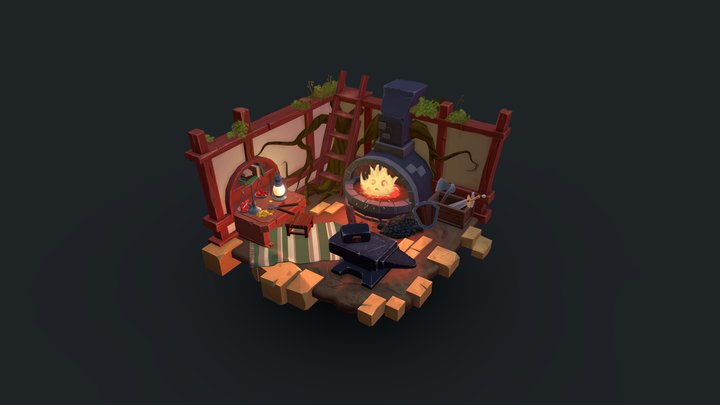 Forge 3D Model