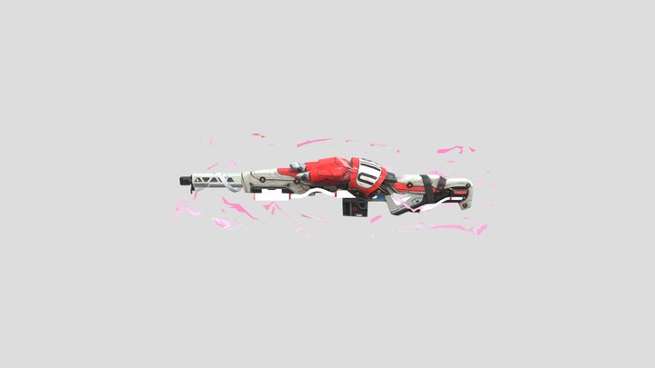 Free Fire VFX Awm 3D Model 3D Model