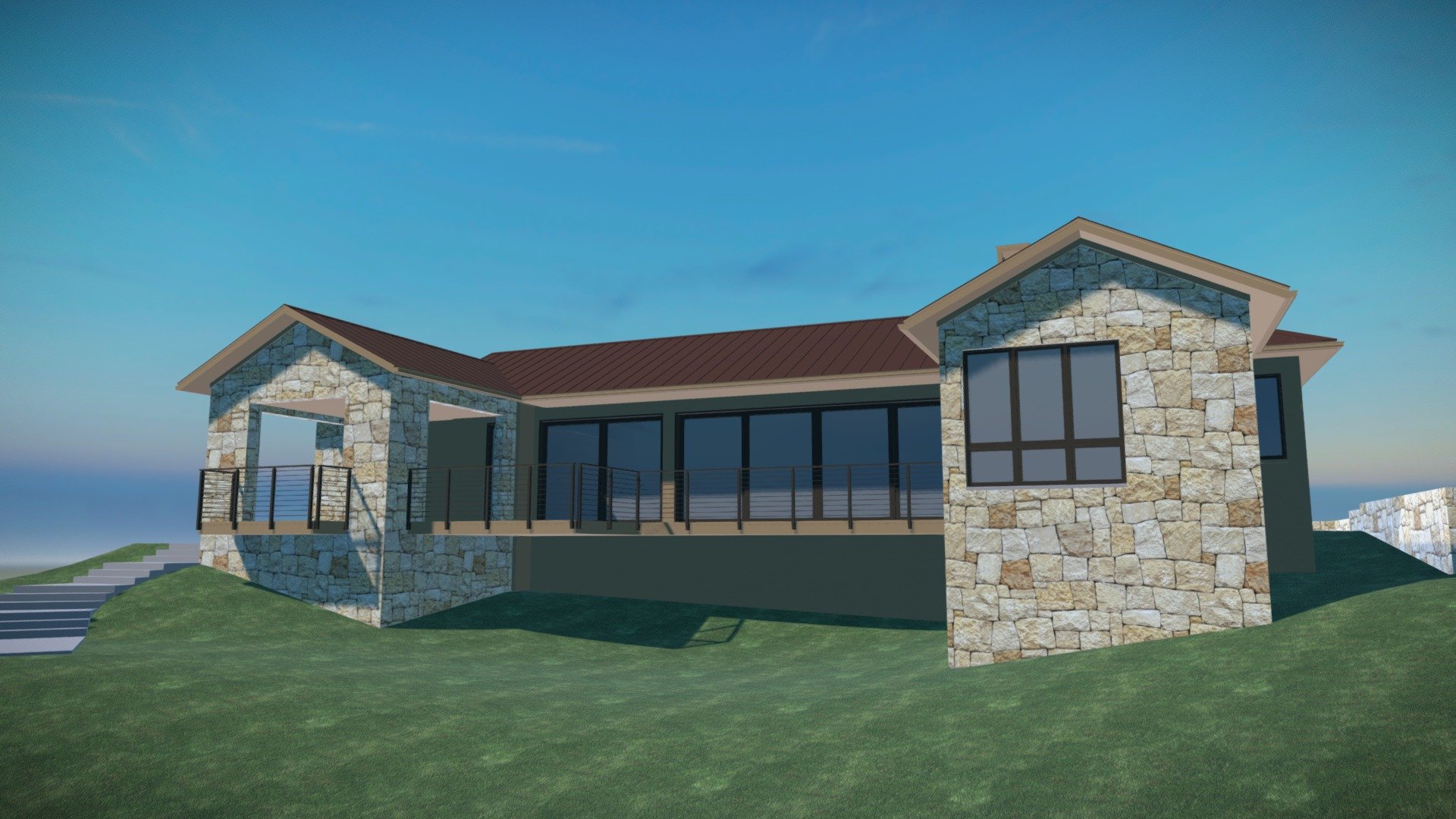 Loughlin Residence — Sketchfab embed 3D viewer