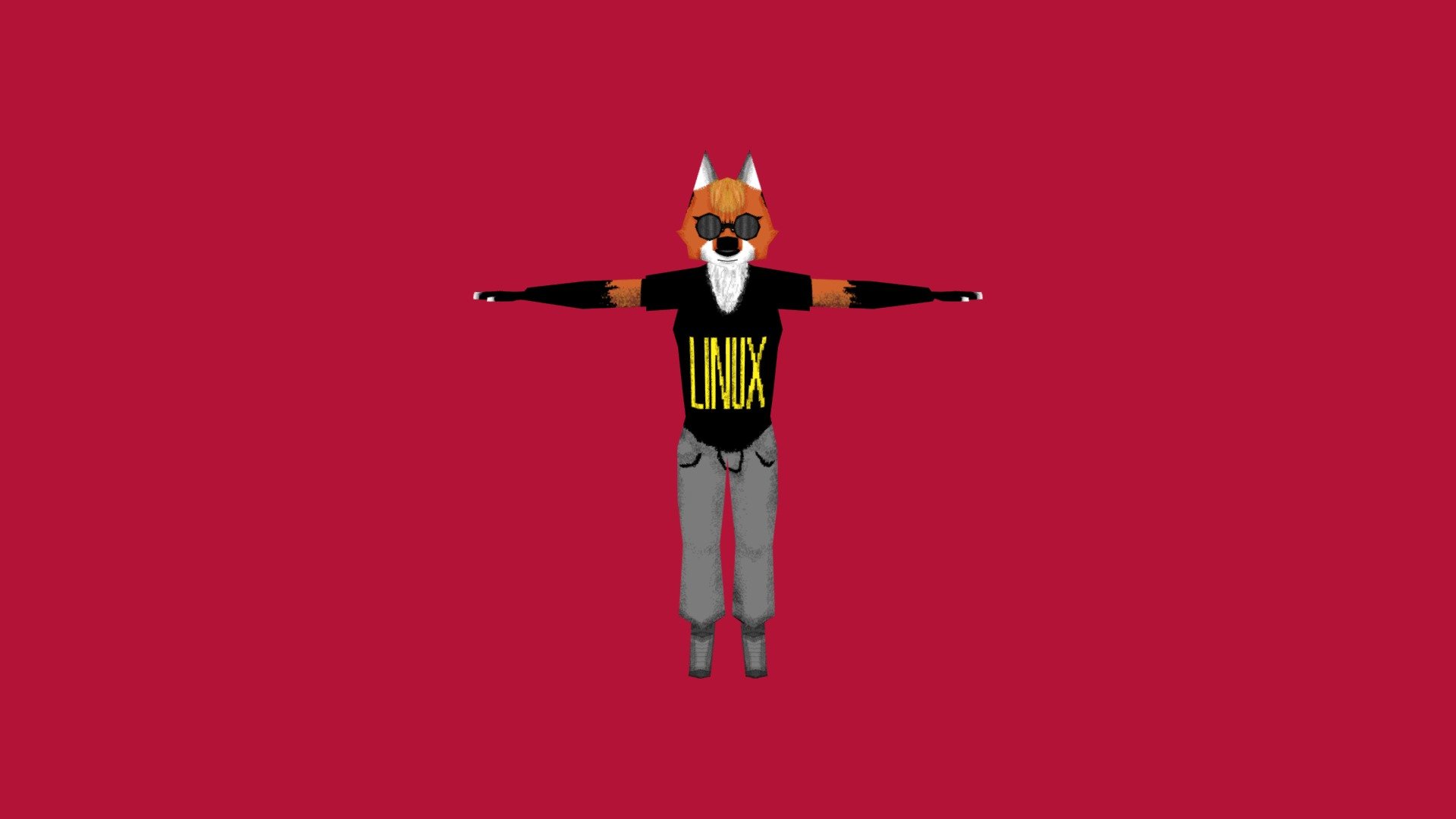 Xenia The Linux Mascot Download Free 3D model by nickisdoge [27f9de8