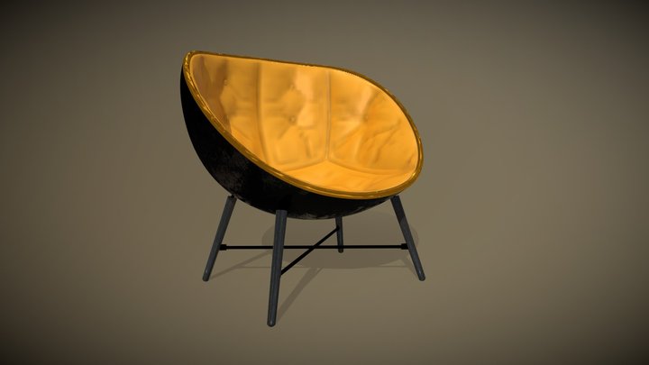07 LPF ARMCHAIR 3D Model