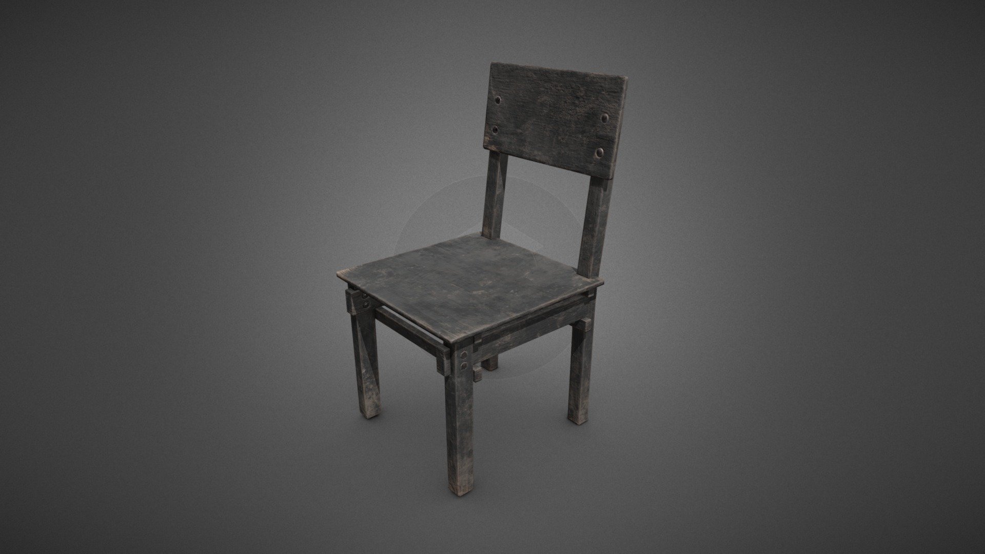 Old Chair - 3D model by Ringtail Studios (@ringtail) [27fc3ee] - Sketchfab