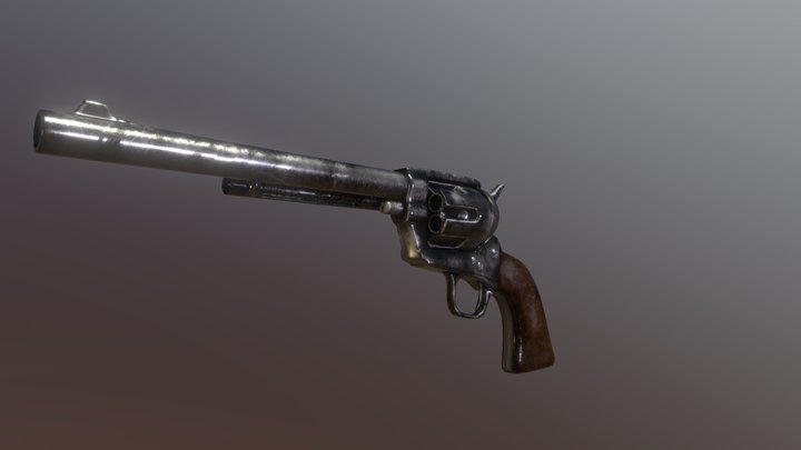 Colt Single Action Army 3D Model