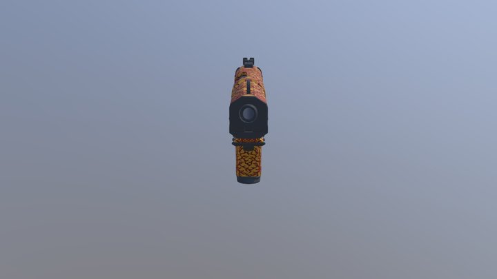 Five-seven | Orange 3D Model