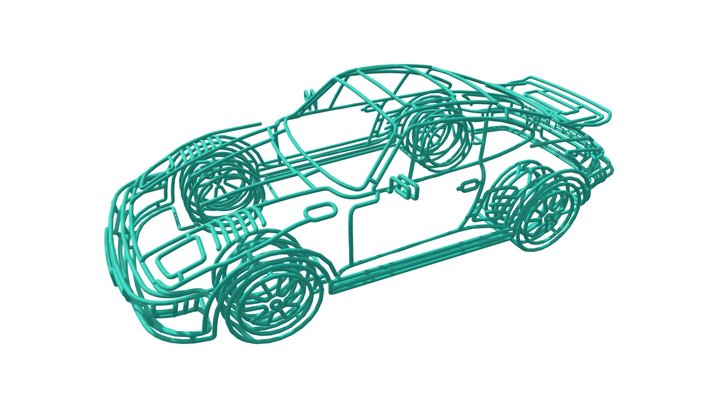 BRC001-PORSCHE-930 3D Model