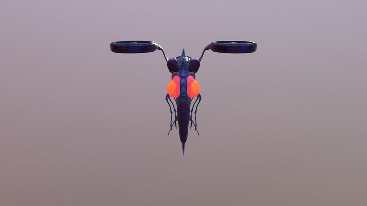 insectocoptère 3D Model