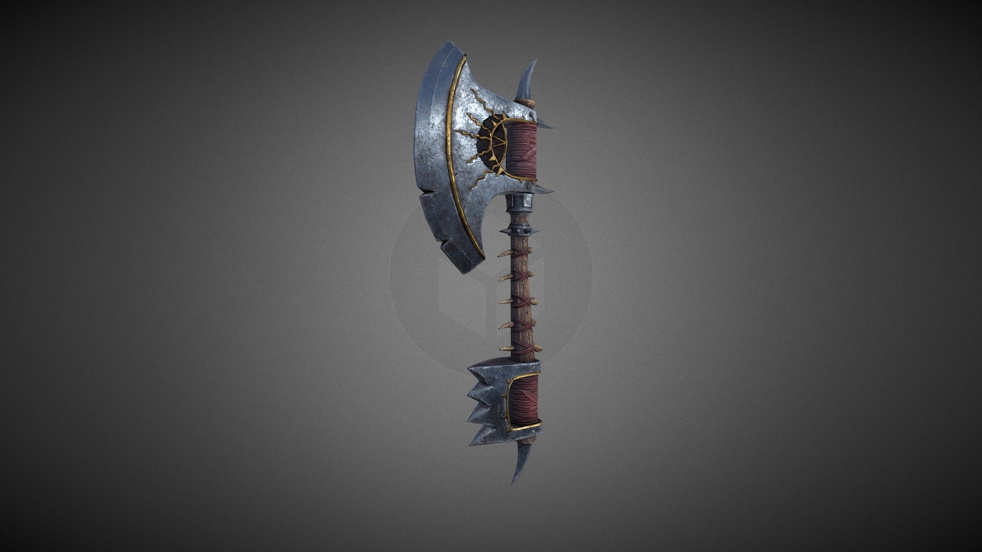 Warhammer Chaos Axe - Buy Royalty Free 3D model by ccalles94 [27fe772 ...