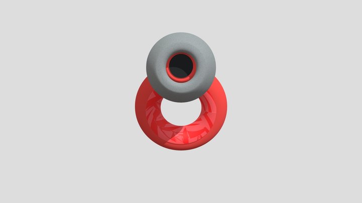 Loop_Earplug 3D Model