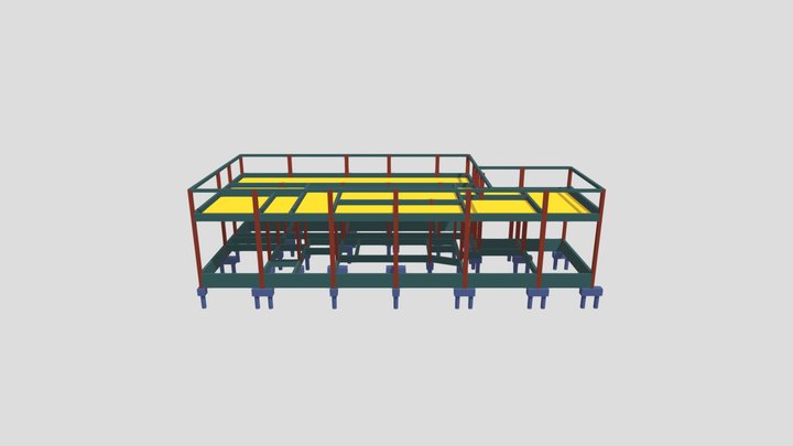 PRF RS BLOCO D 3D Model