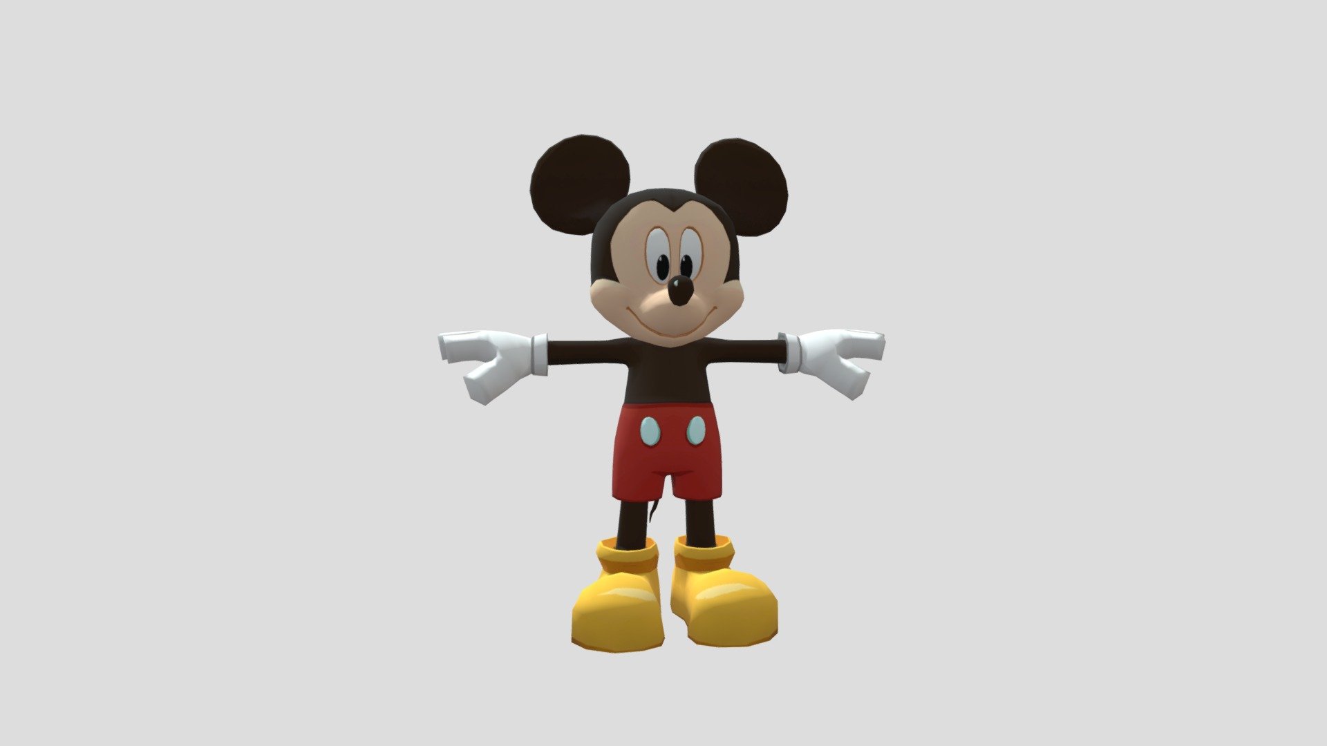 Disney Sorcerer Arena Mickey Mouse Download Free 3D model by