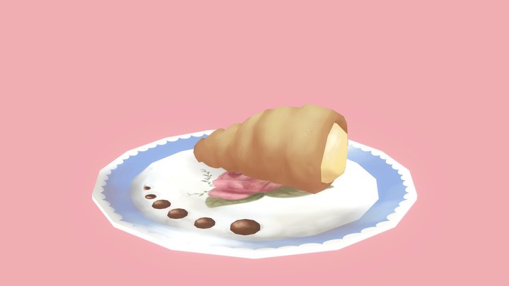 Cannoli 3D Model