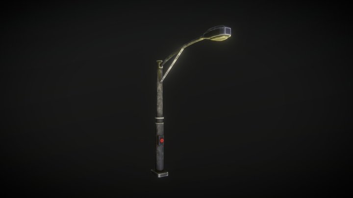 Lamp Post 3D Model