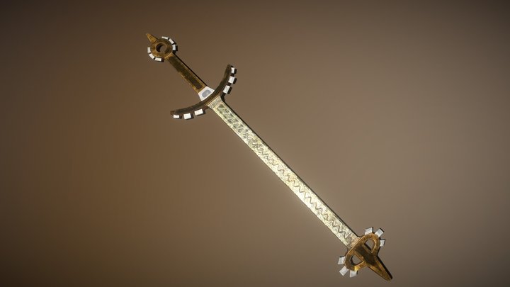 épée Nox Wakfu 3D Model