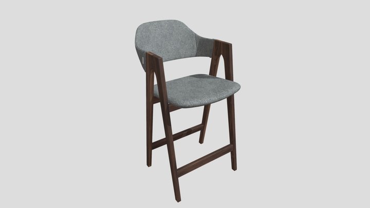 Стулья дизайнерские из массива дерева на заказ – Free 3D Model STL