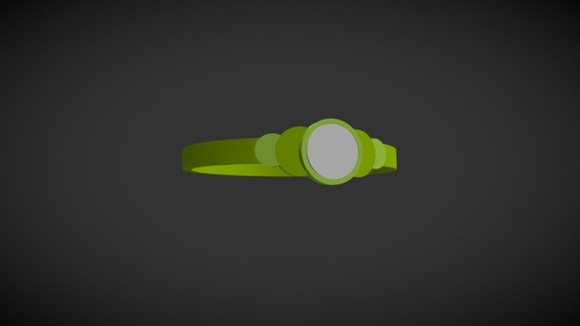 HydroBand Green 3D Model
