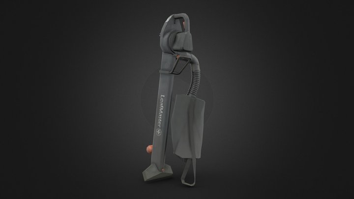 Stylized leaf blower 3D Model