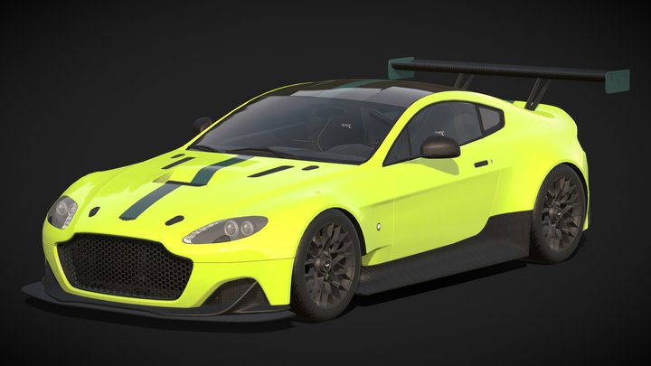 2017 Aston Martin Vantage AMR Pro – Modelo 3D gratuito STL