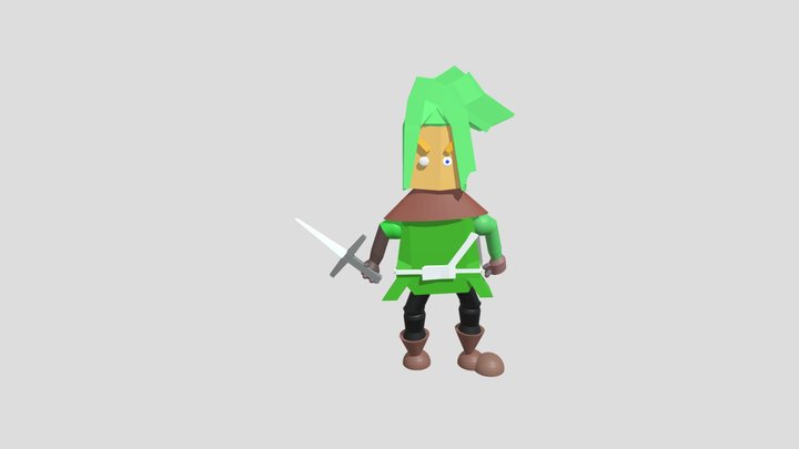 Robin Hood 3D Model