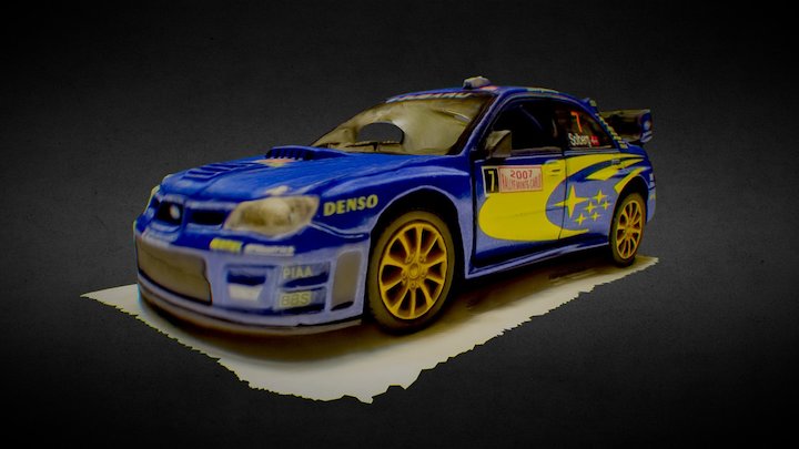 Subaru WRX STi 2007 3D Model