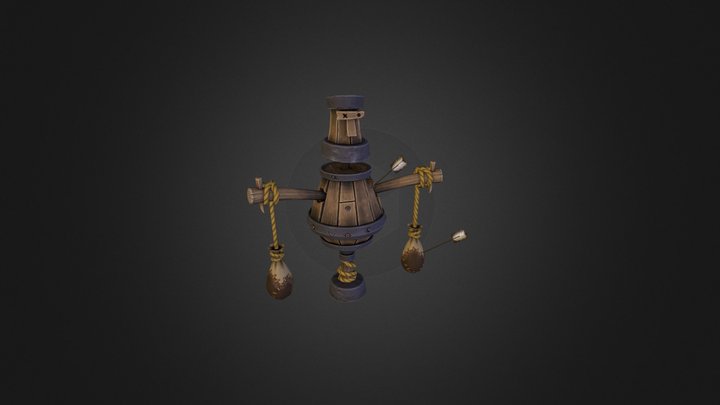 War Dummy 3D Model