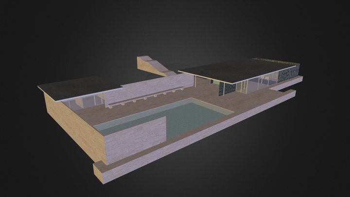 Barcelona Pavilion 3D Model