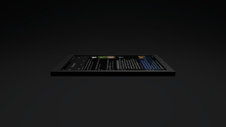 phone draft 1 3D Model