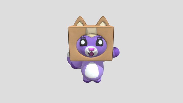 lankybox foxy 3D Model
