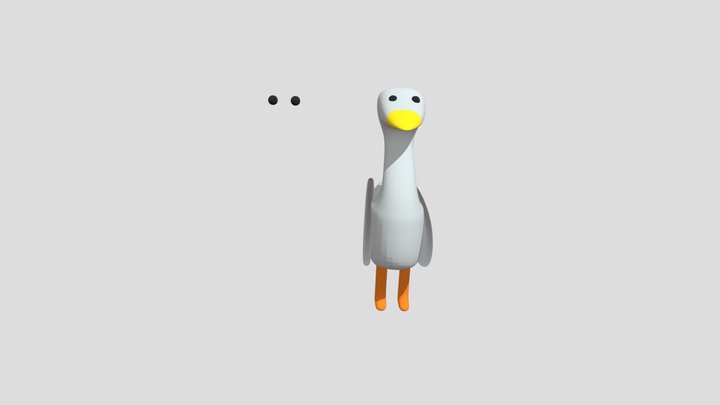 goose 3D Model