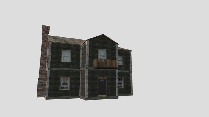 Old House 3D Model