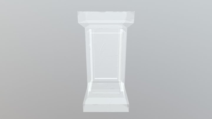 Game Pillar 3D Model