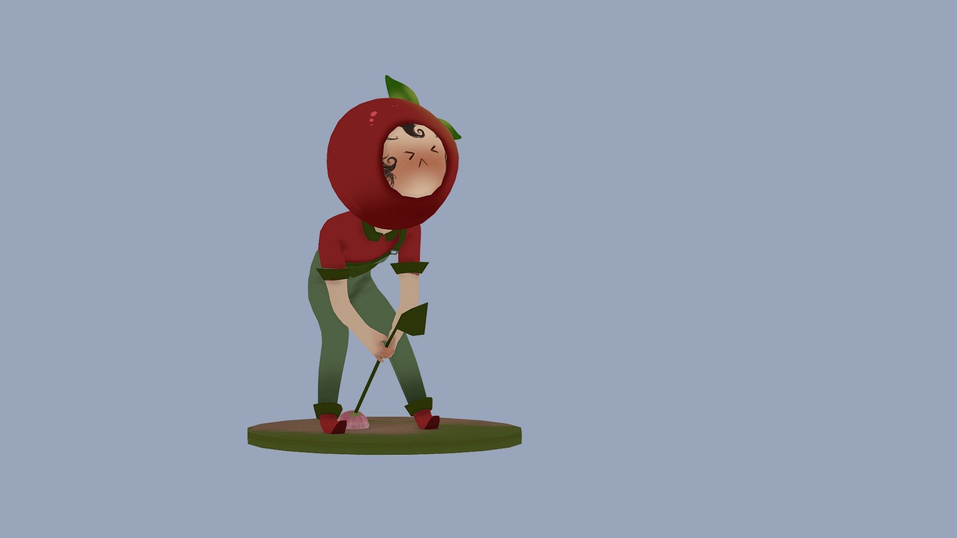 apple boy — Sketchfab embed 3D viewer