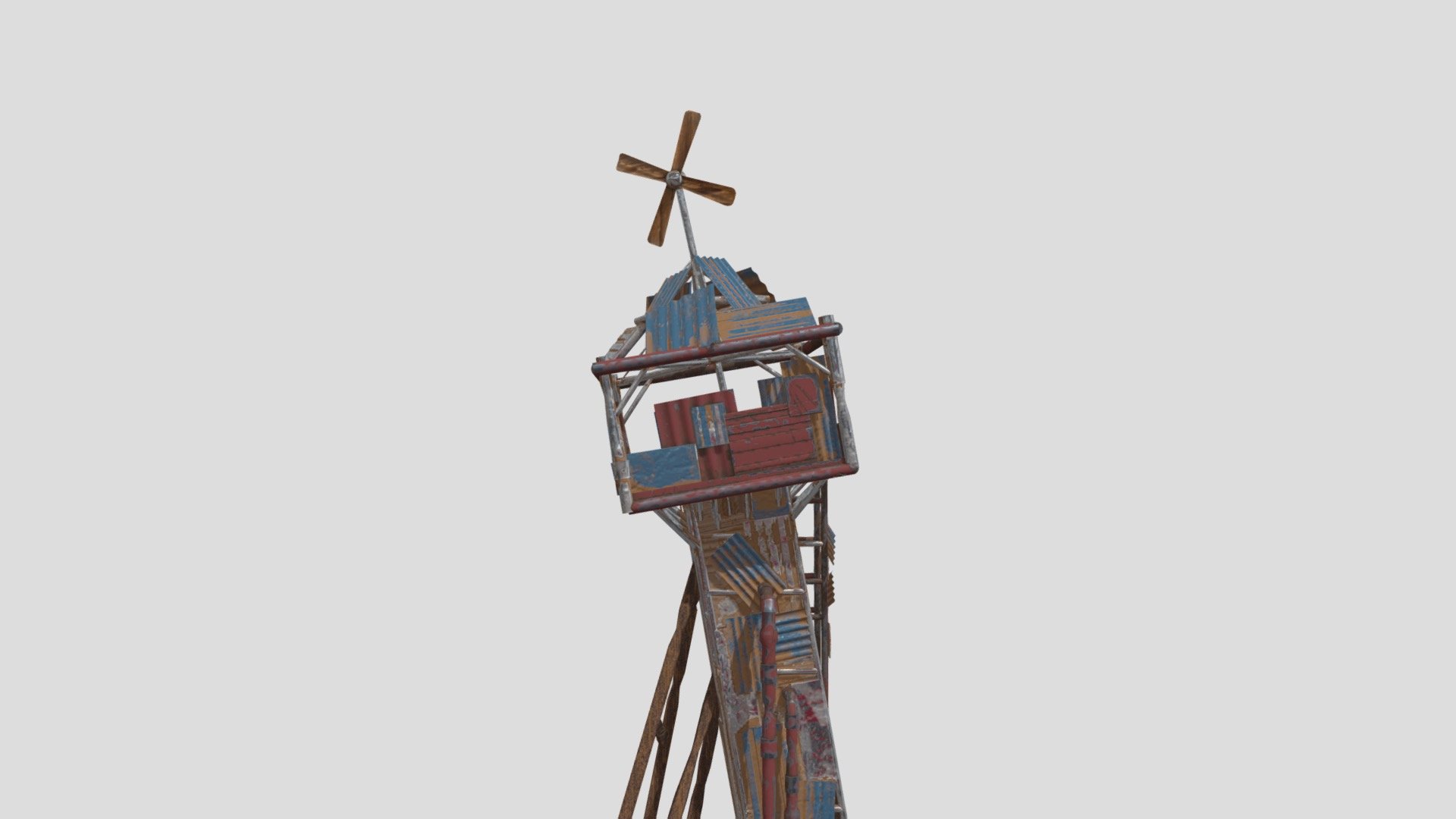 junk-tower - Download Free 3D model by Mylom [280bc3e] - Sketchfab