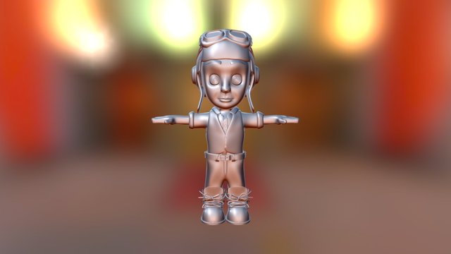 Aviador 3D Model