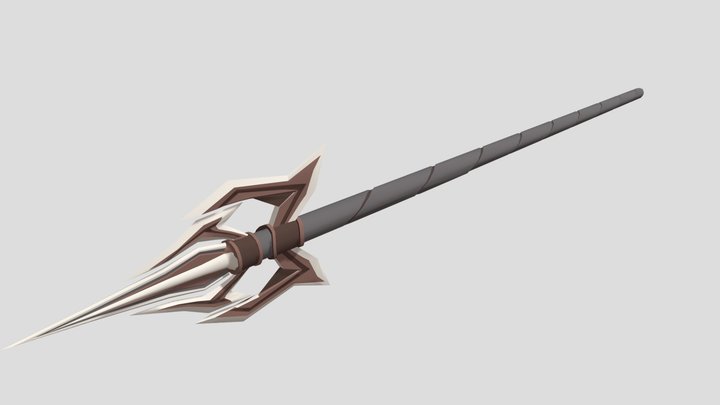 Partizan Spear - Valhalla Knights: Eldar Saga. 3D Model