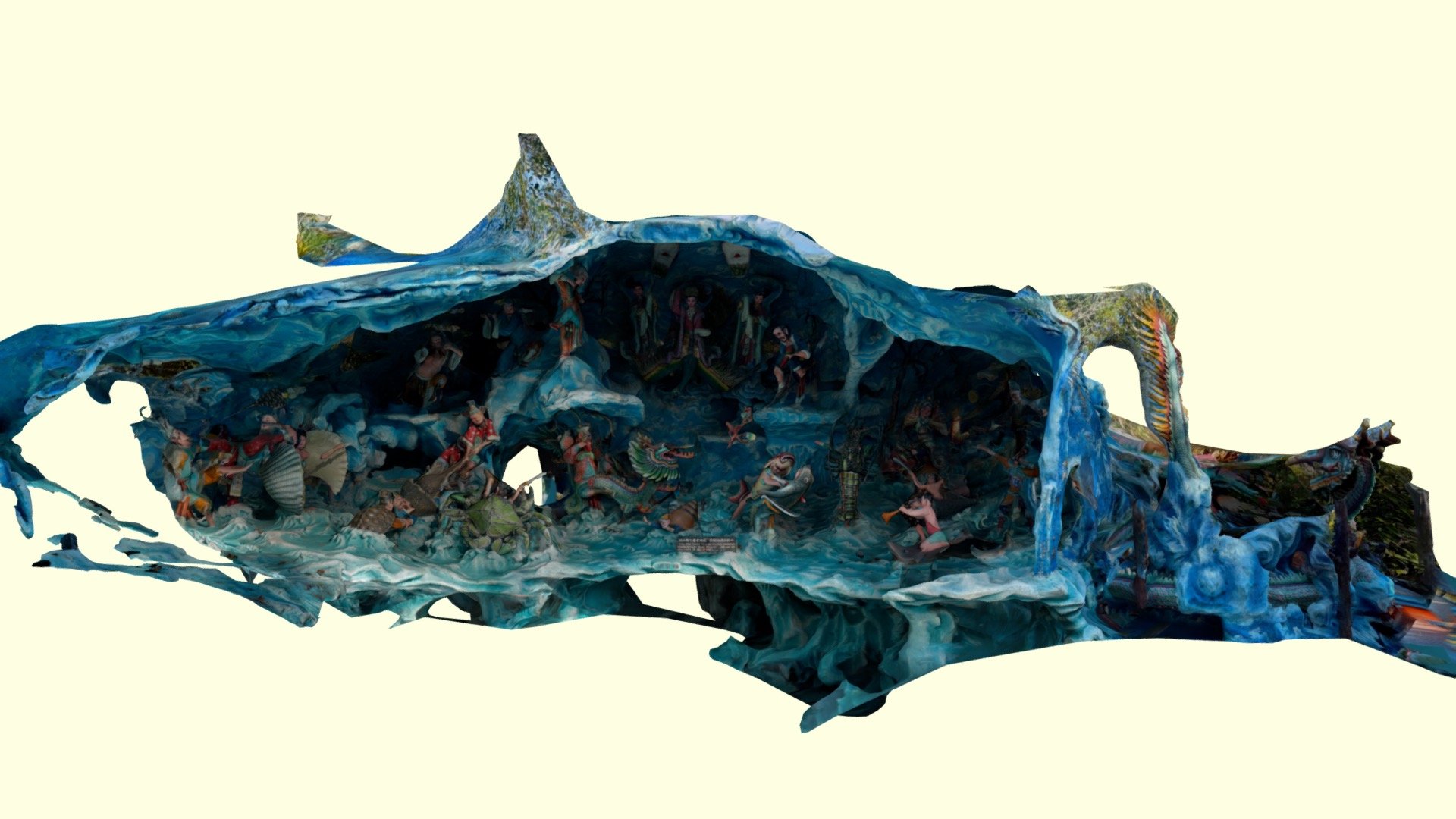 Haw Par Villa The Eight Immortals Neptune Palace