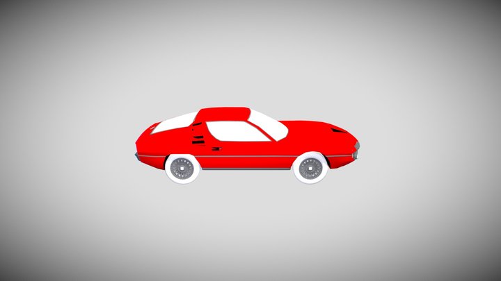 Alfa Romeo Montreal 3D Model